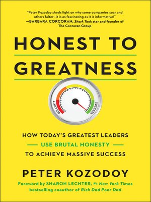 cover image of Honest to Greatness